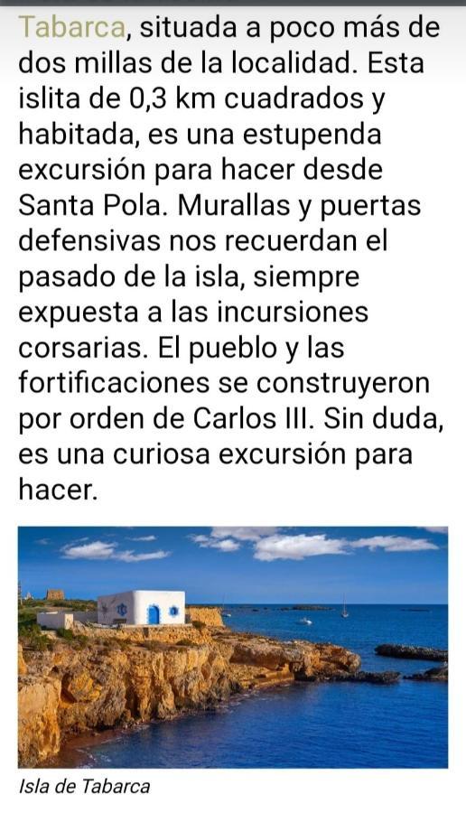 Eva Santa Pola Exterior foto